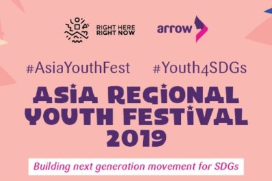 Asia Regional Youth Festival 2019 poster