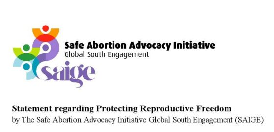 Statement regarding Protecting Reproductive Freedom