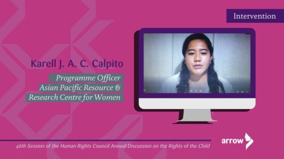 HRC46: Statement on Adolescent Pregnancy and Unsafe Abortion in the Global South