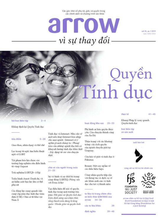 ARROW for Change: The Right to Sexuality (Vietnamese Translation)